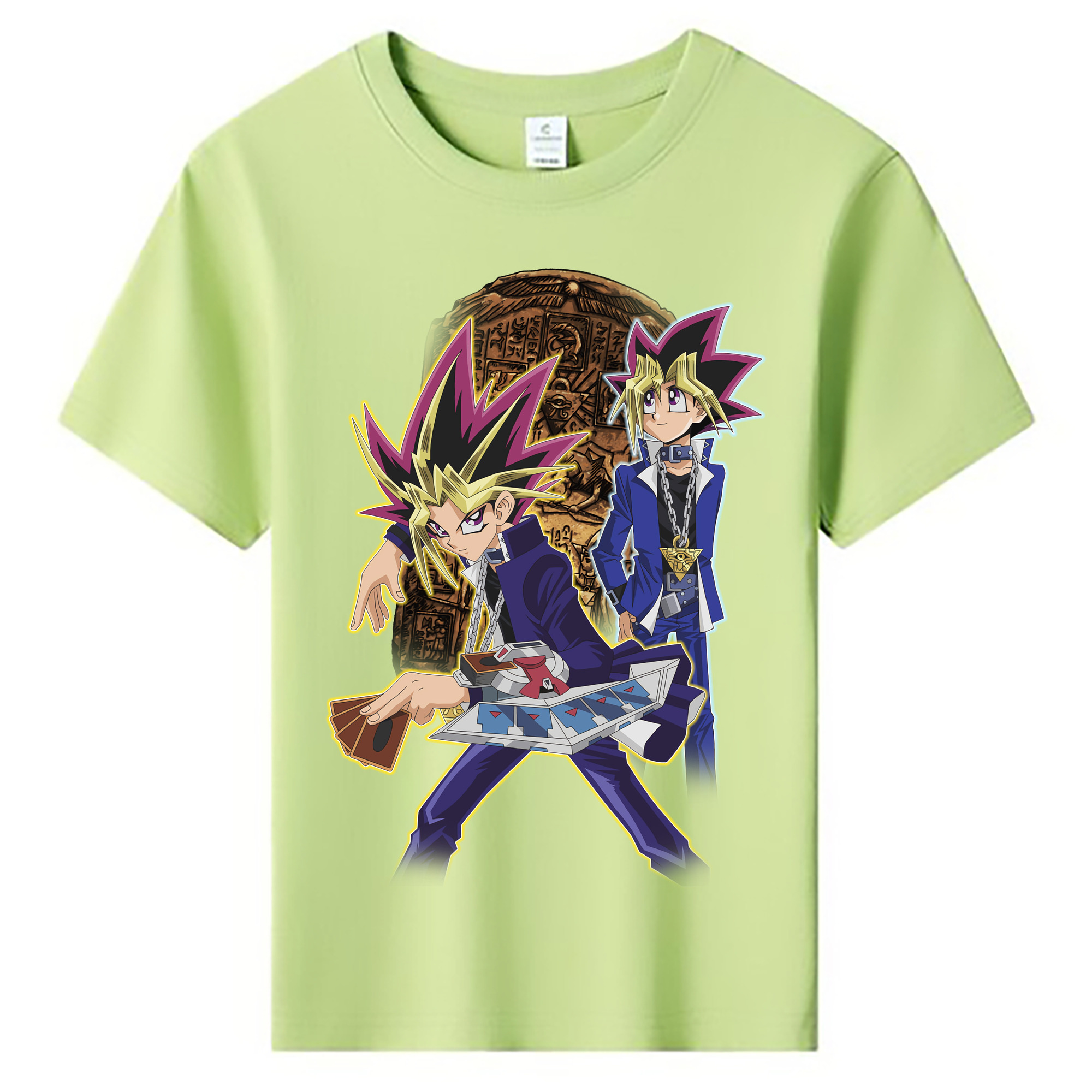 （画像用） 遊☆戯☆王 Yu-Gi-Oh! 綿100％キッズTシャツ（フロントプリント）